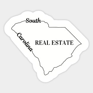 South Carolina Real Estate Sticker